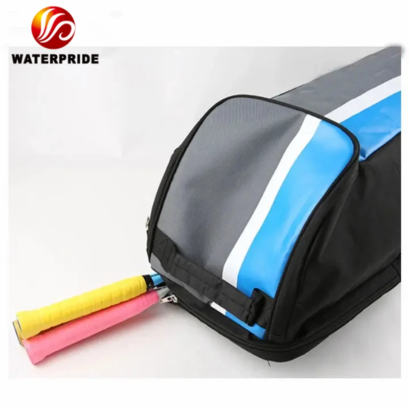 Customized Racket Bag Customized 2024 Badminton Racket Bag Large Capacity Sports Tennis ...