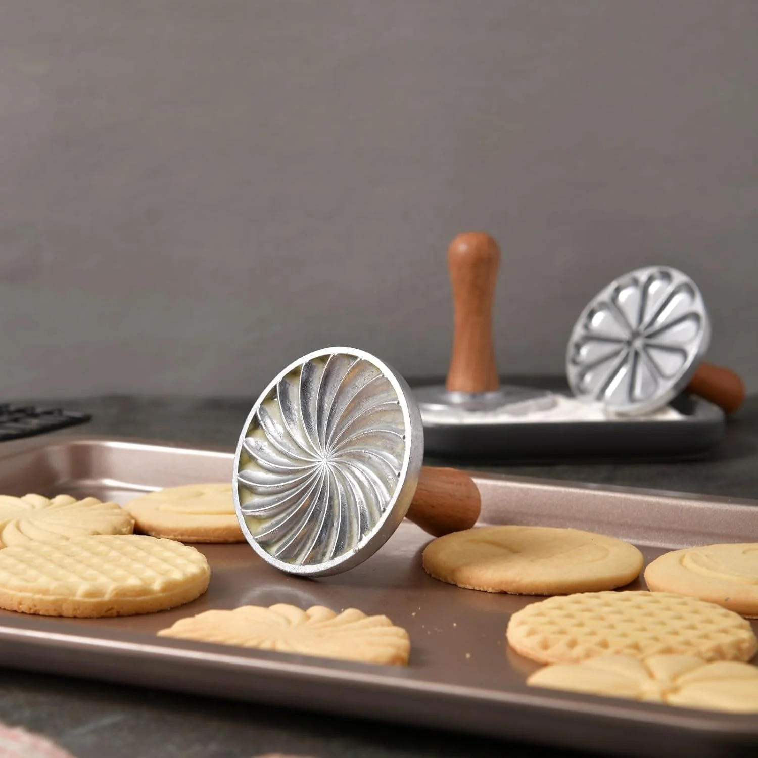 Hutzler Presse à biscuits et décorateur alimentaire facile à utiliser