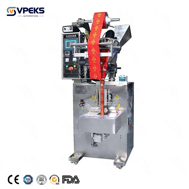VPEKS Factory Round Corner Vertical Bag Packing Machine with Touch Screen LCD for Sale