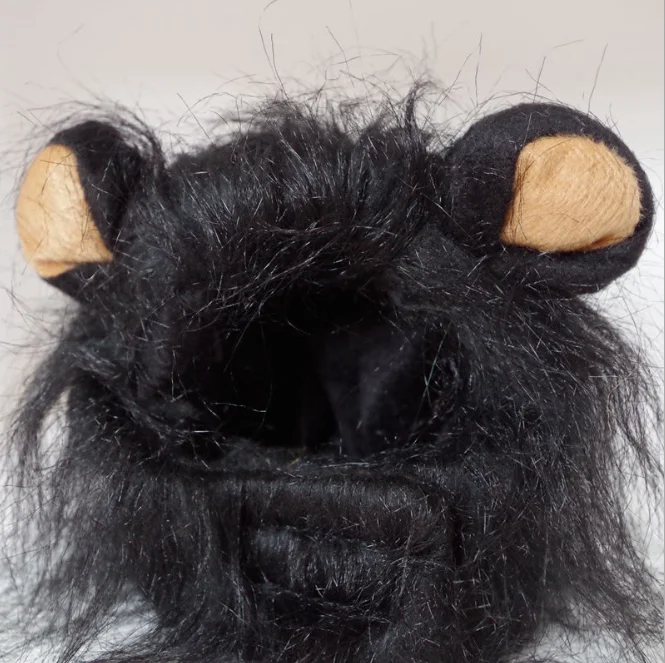 1 шт. 2020, парик для домашних животных, имитация Львиной шерсти, гривы, ушей, костюма, шарф-глушитель