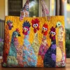 1 bolso tote bordado estilo g321-38x35x10cm