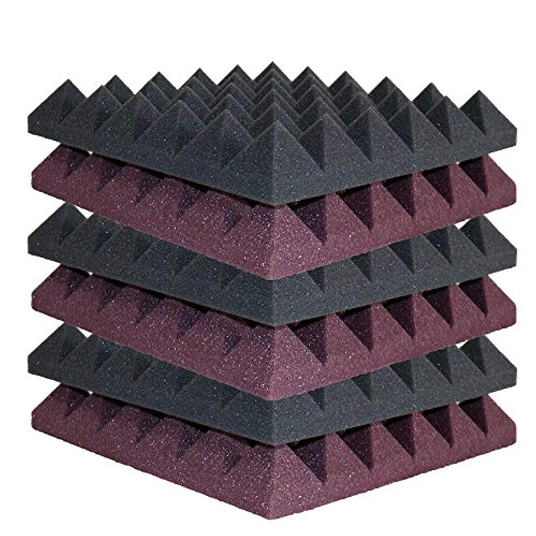 Neuankunft Pyramiden-Schallabsorber-Schwamm-Rauschisolator-Foam-Paneelen für Hotelanwendungen