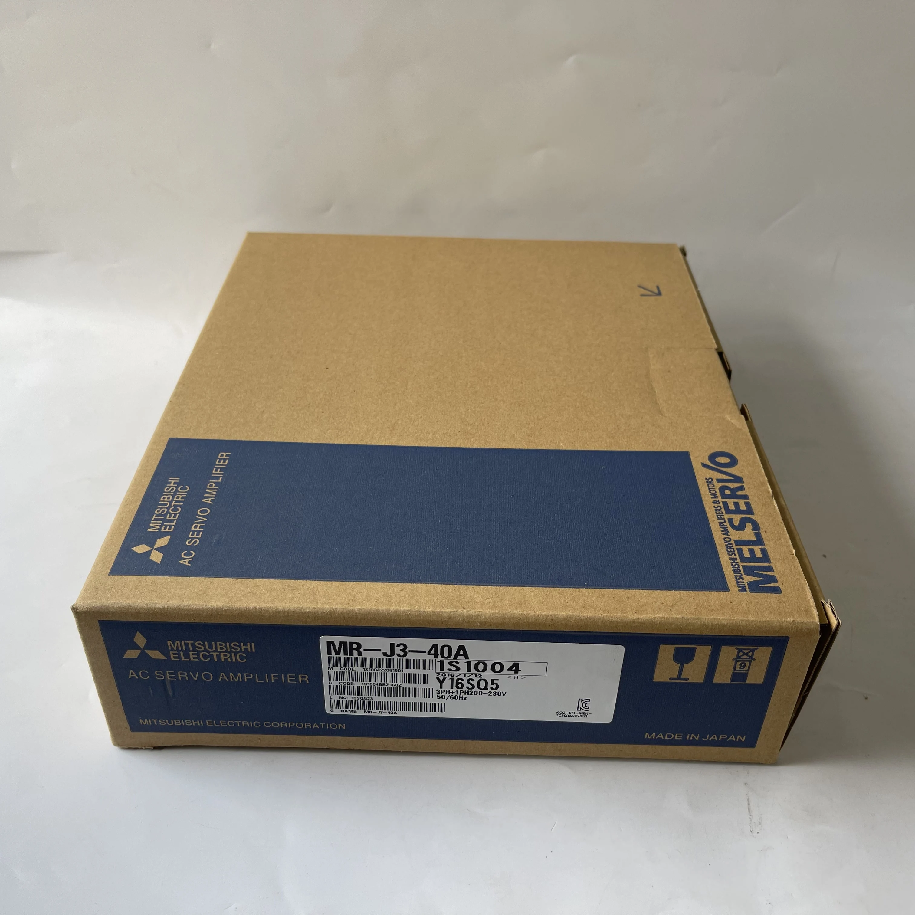 Mitsubishi MELSERVO J3 Series AC Servo Amplifier MR-J3-40A Mitsubishi MELSERVO J3 Series AC Servo Amplifier MR-J3-40A