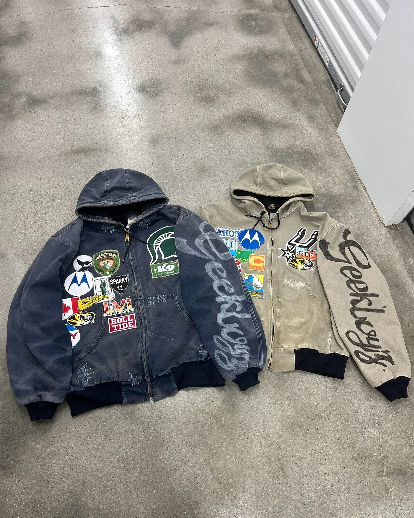 Duck Canvas Work Jacket - Vintage Style & Custom Embroidery