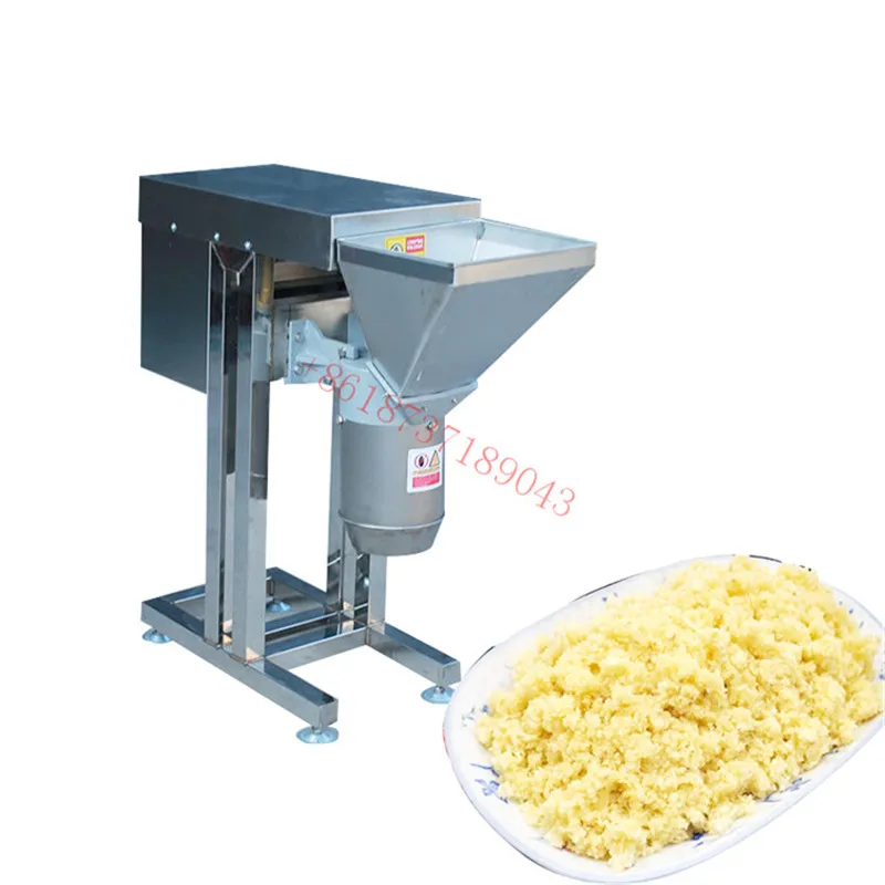 Automatic Mashed Potatoes Processing Machine Vegetable Fruits Salad Cassava Onion Garlic Ginger Pepper Mashing Grinding Machine
