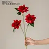 Single stem, large red, 3-headed Lover's Rose
