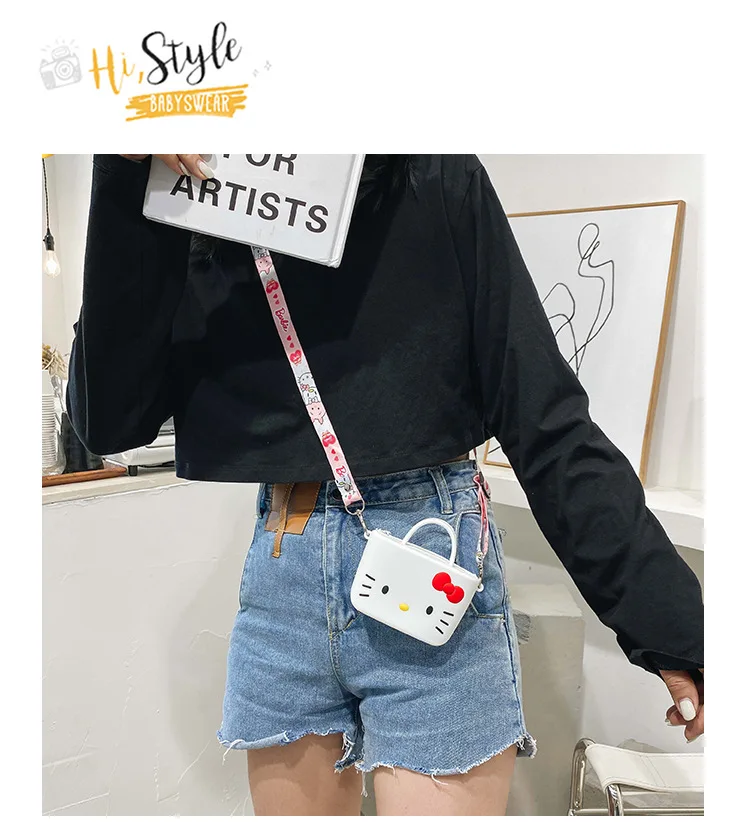 New Korean kids shoulder messenger bag mini coin purse accessory bags lil girls purses girls cute crossbody bag