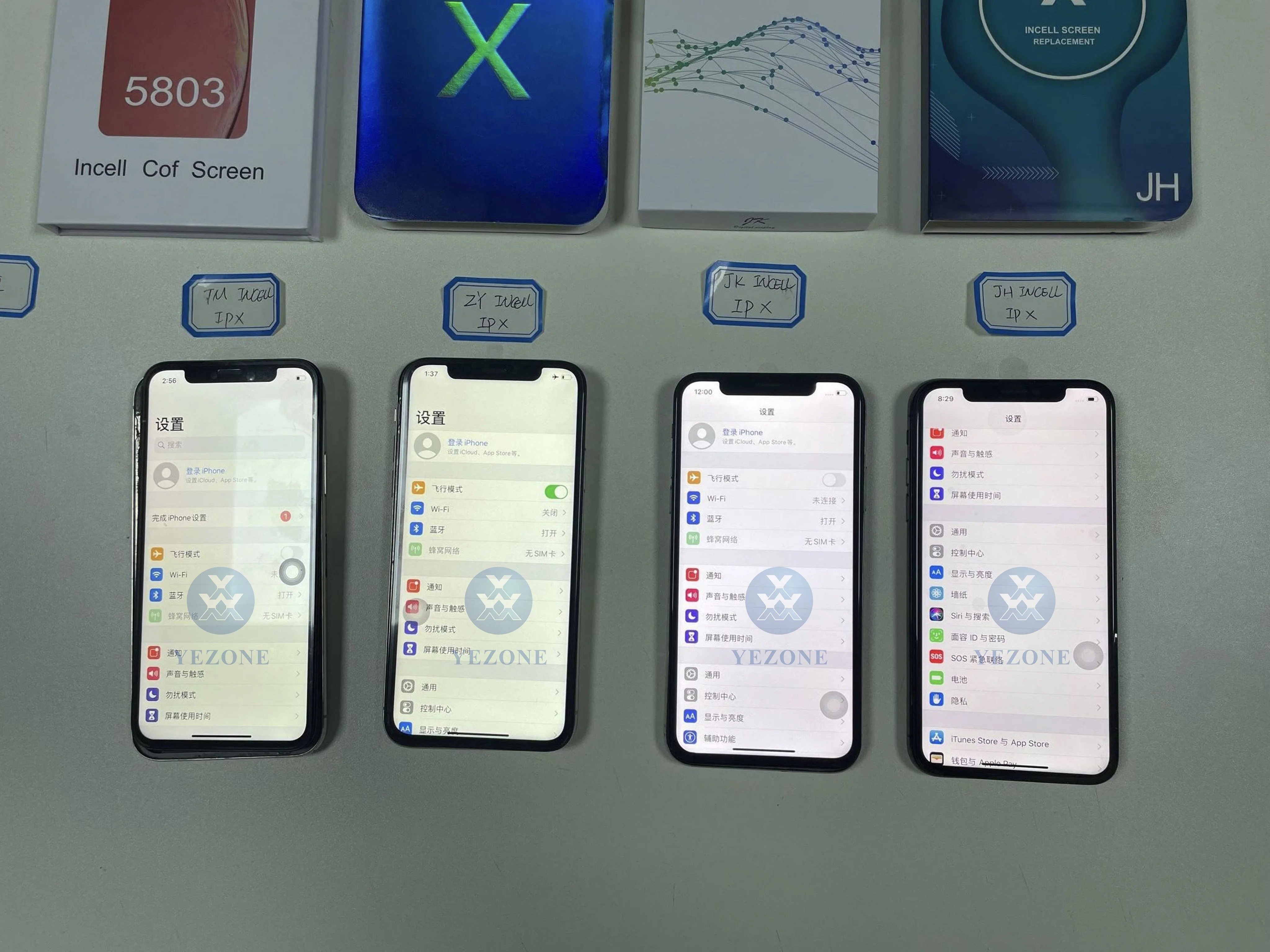 Phone Parts Replacement Original Touch Screen for iPhone X Se 6 7 8 Plus Display for iPhone 11 12 13 14 15 Pro Max Lcd Screen