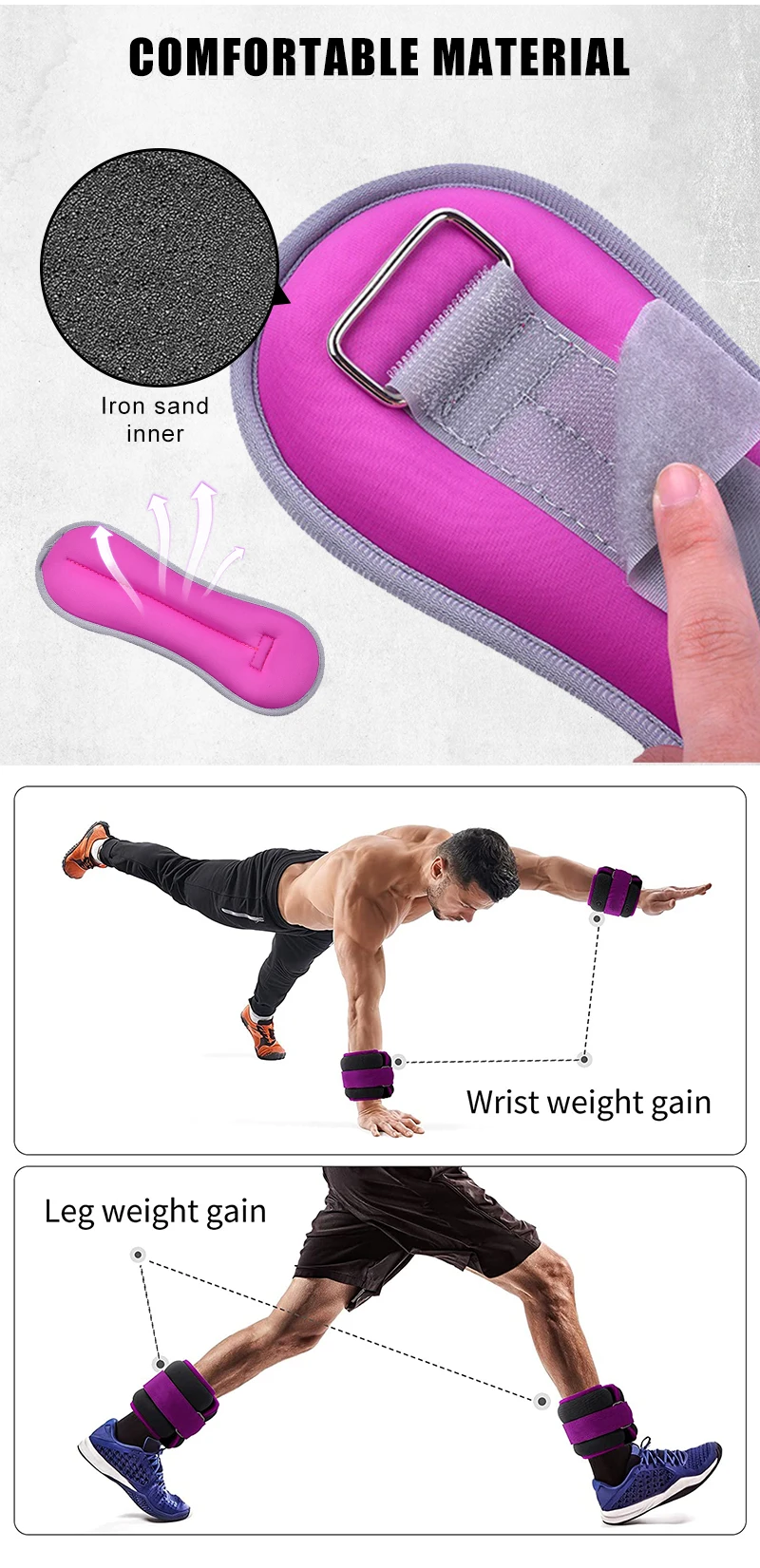 Fitness Equipment Weight-Bearing Sandbag Adjustable Leg Ankle