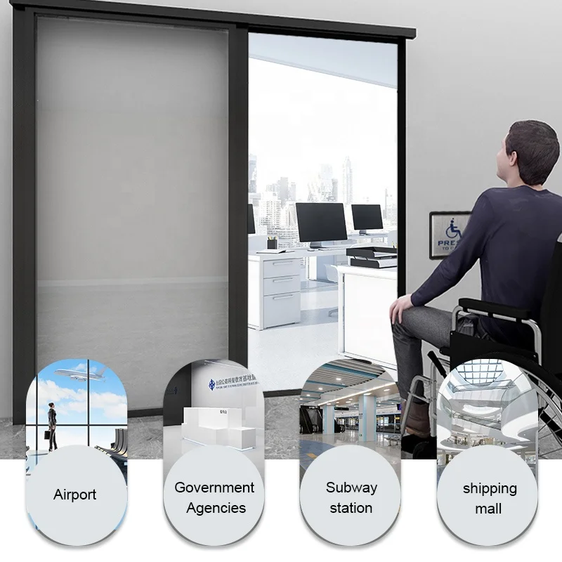 Automatic Door Wired Disabled Switch for the Disabled(PB09) Access Control System Push Press Button Switch