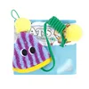 Spring parachute cat toy-taro paste