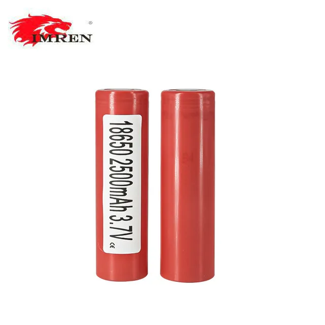 Continuous current 20A 18650 cylindrical 2500mah HE2 Lithium ion battery