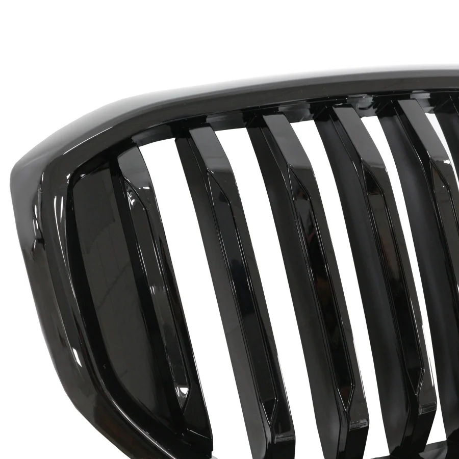product tiypeor car single line gloss black g05 dual line abs front grille for bmw x5 2018 2022-4