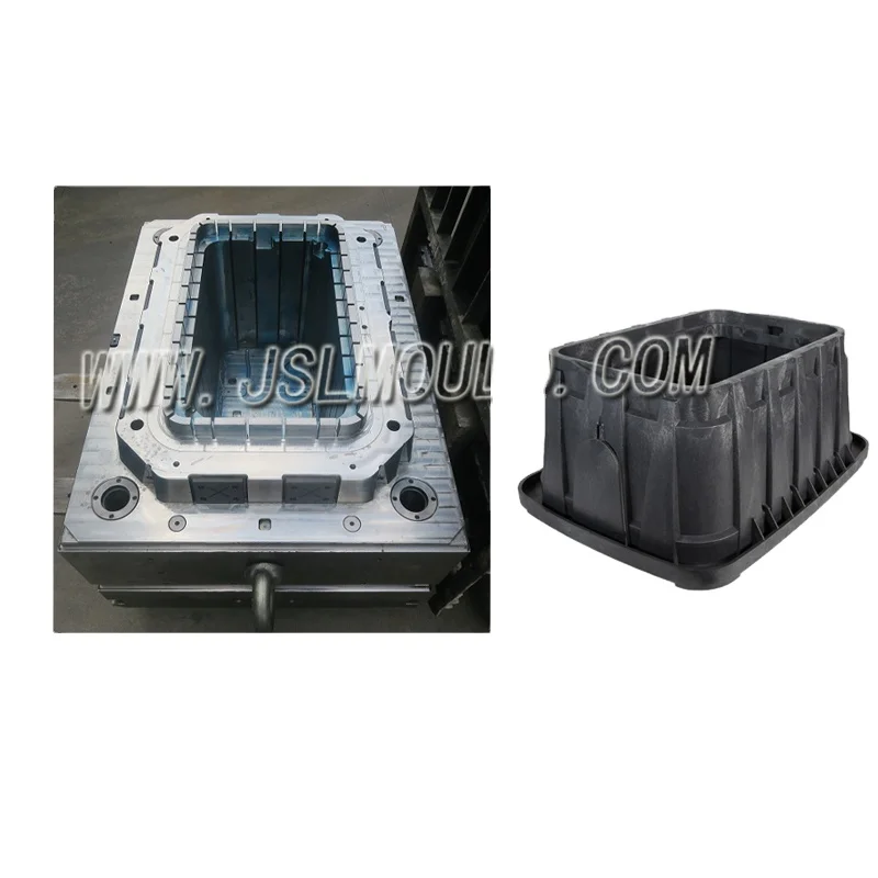 Quality Customized Plastic Injection Water Meter Box Irrigation Valve Box Mold