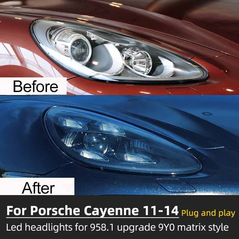 Factory Direct 20112014 Cayenne Headlight Upgrade 2021 Matrix Style
