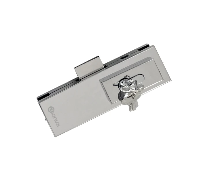 Patch Fitting Bottom Corner to Lock for 10-12mm/0.39-0.47in Thickness Frameless Glass Door