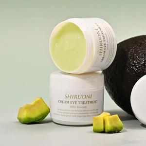 Custom Vegan Organic Avocado Eye Cream Brightening Tightening Smooths Fine Lines Moisturizing Anti-Wrinkle Instant Firming