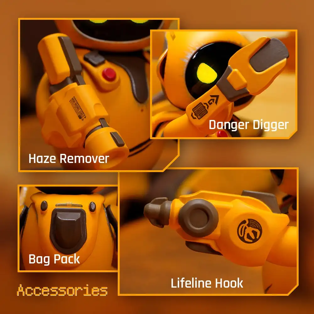 Presale Yellow Eilik Robot Children Adult Toys A Little