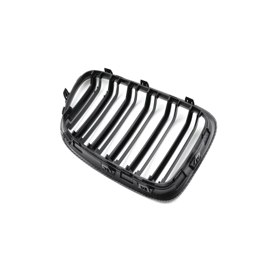 product tiypeor car abs grille in three colors carbon fiber pattern matte black front kidney grille for bmw x1 e84 2012 2016 models-12
