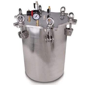 25L Liquid glue adhesive paint dispensing stainless steel pressure vessel tank pot