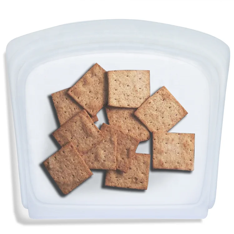 LFGB Силиконовый пакет для хранения пищевых продуктов без БФА многоразовый пищевой контейнер силиконовый Пакет