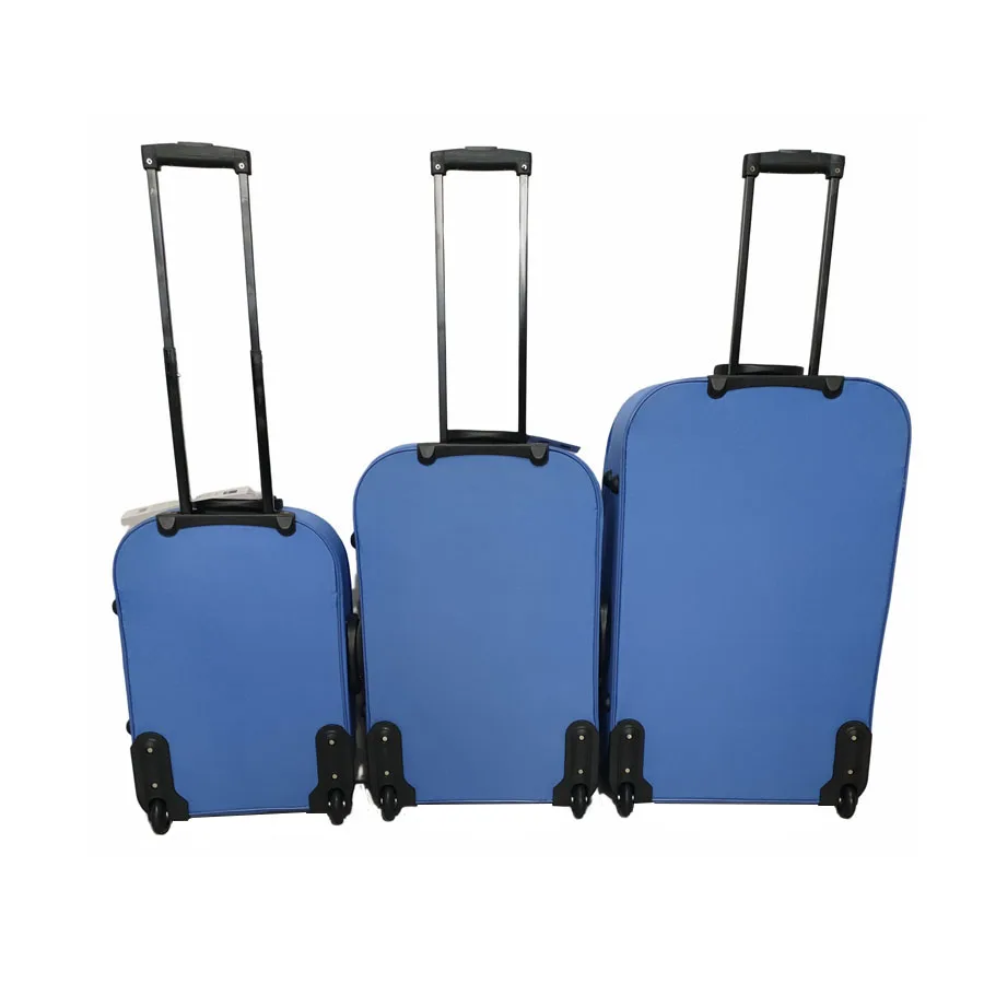 Wholesale Trolley Travel Bag Soft Luggage Set 3 Piece For Family Travel