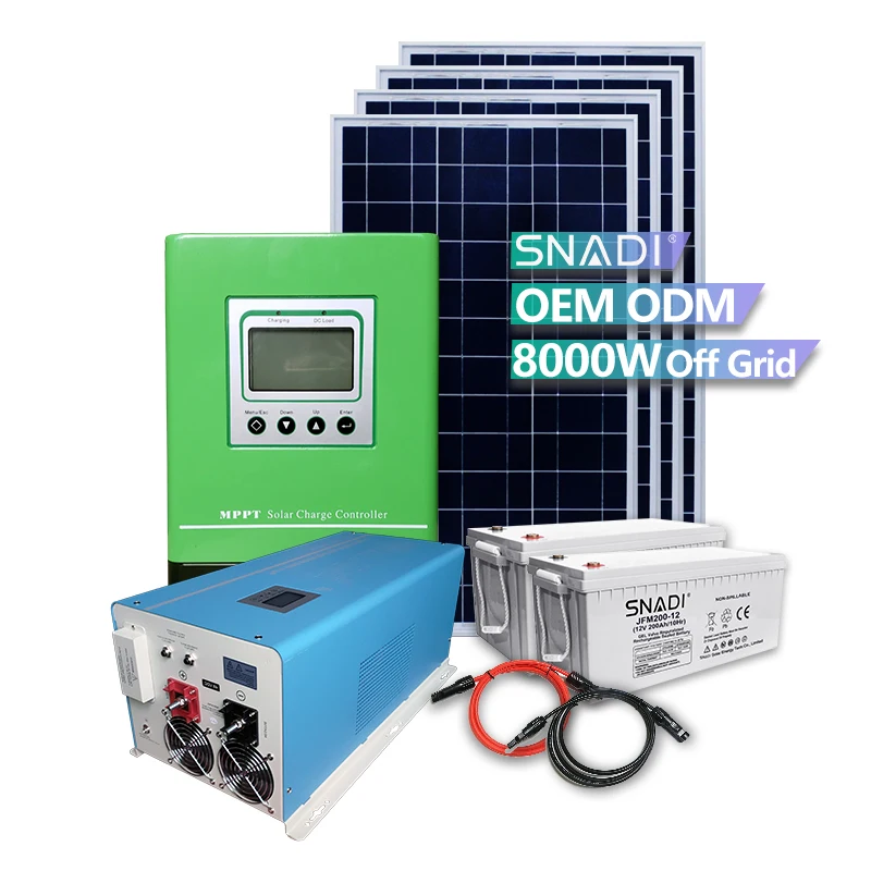 Inversor Onda Sinusoidal Pura 10000W 24V A 240V: Generador Solar Off-Grid Con Mando Remoto