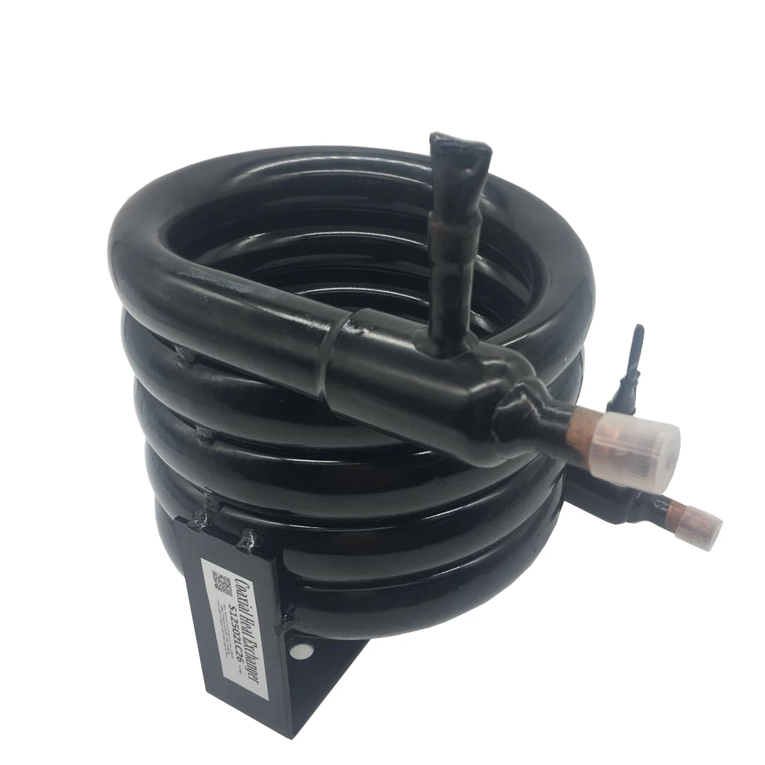 1hp Coaxial Heat Exchanger Is An Ideal Choice For Both Watersource