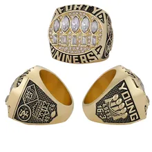NFL 1994 San Francisco 49ers Football Championship Ring Environmentally Friendly Alloy Men's Ring Wholesale Customization