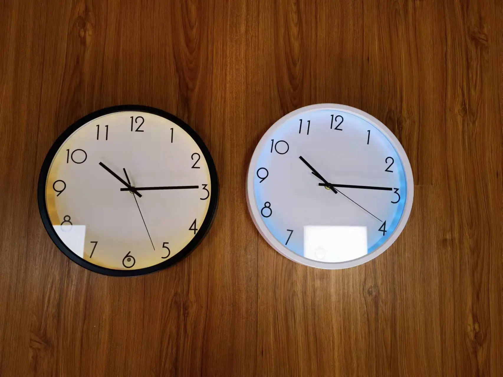 Led Night Light Wall Clock Glow In The Dark Night Sky For Bedroom Living Room Home Decor