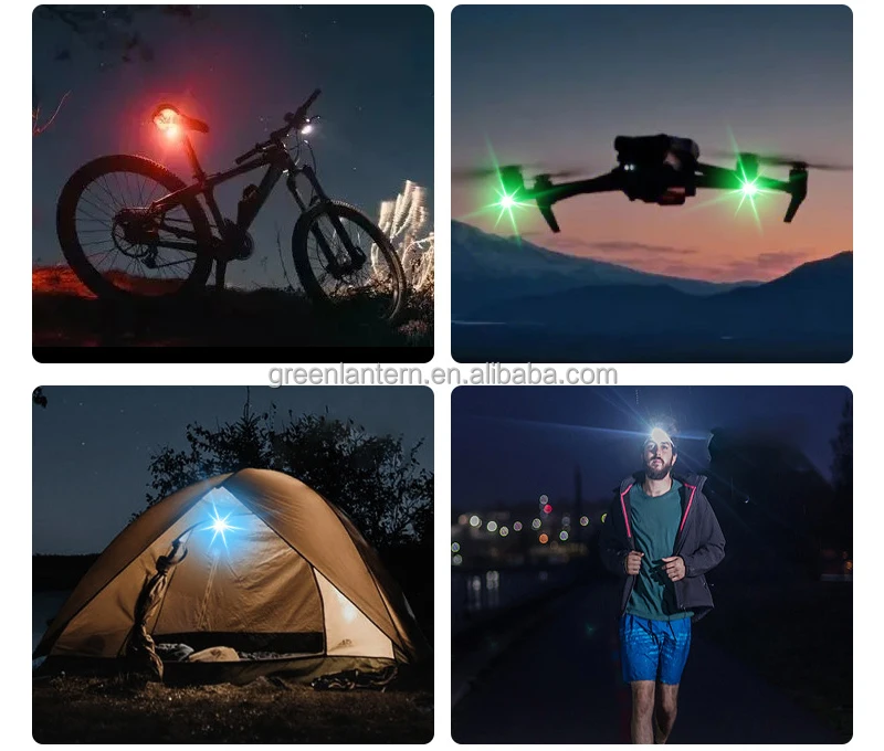 Produktbild von LED-Stroboskoplicht Für Motorrad – 7 Farben, Wasserdicht, 4 Blinkmodi – Perfekt Als Warn- Oder Rücklicht