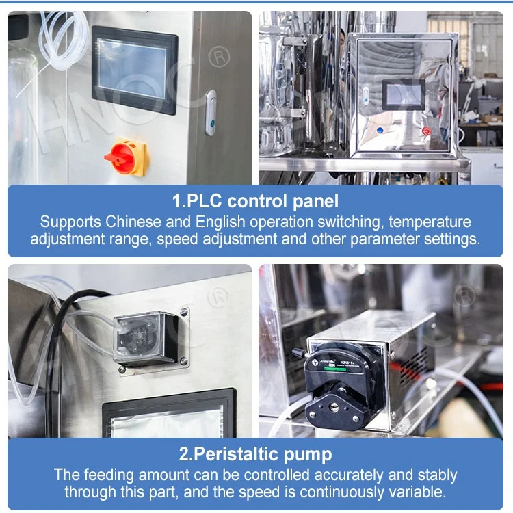 HNOC Egg Powder Make Machine Milk Powder Spray Drying Machine Banana Powder Spray Dryer Machine