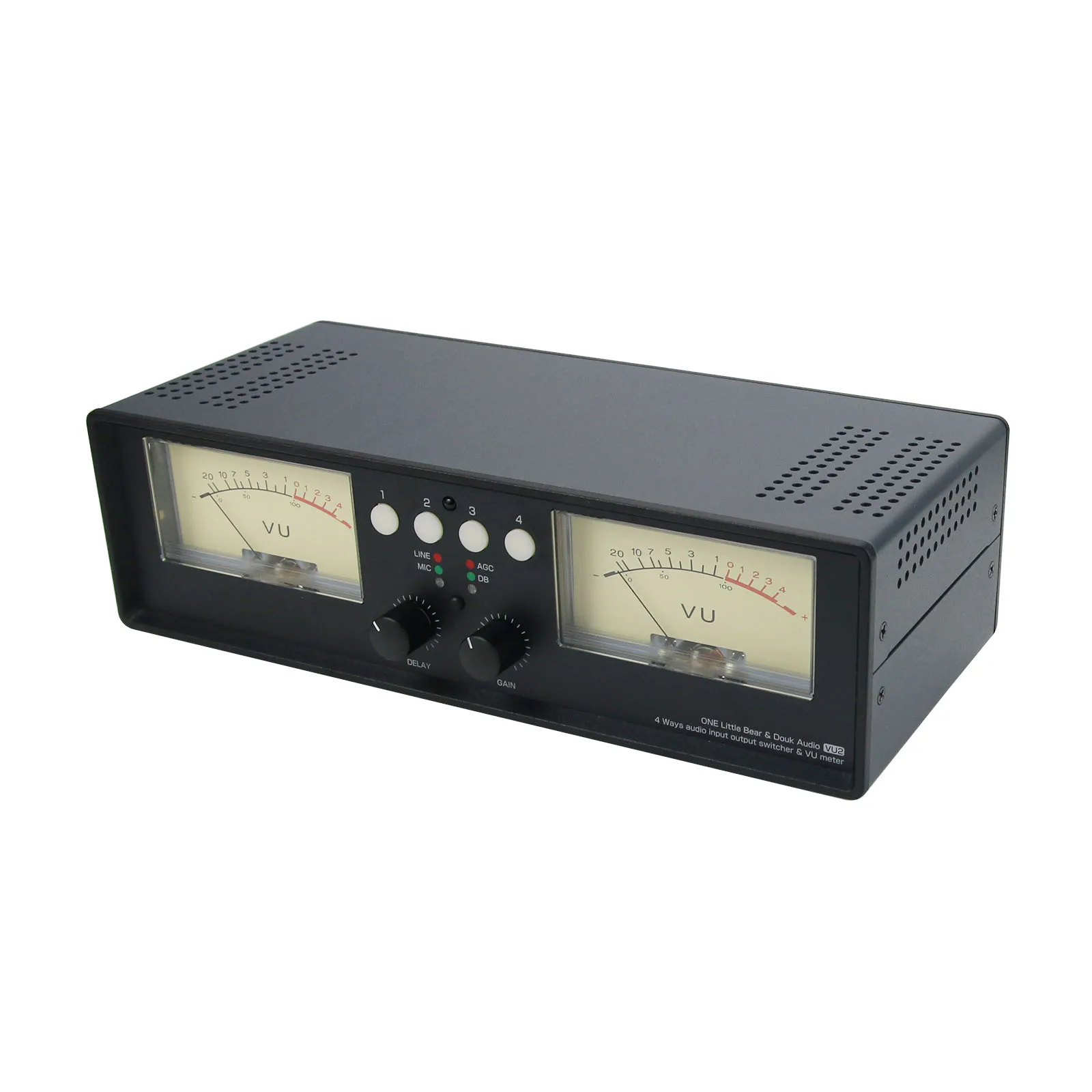 Audio Note Amplifiervu Meter Analog Sound Level Indicator With Backlight  For Audio Amplifiers