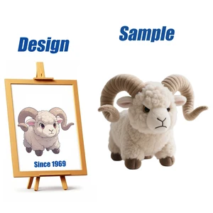 Shengye BSCI CE CPC Customized High-quality Plush Toy Popular Stuffed Angry Antelope Boys Girls Gift Animal Toy Microwave Plush