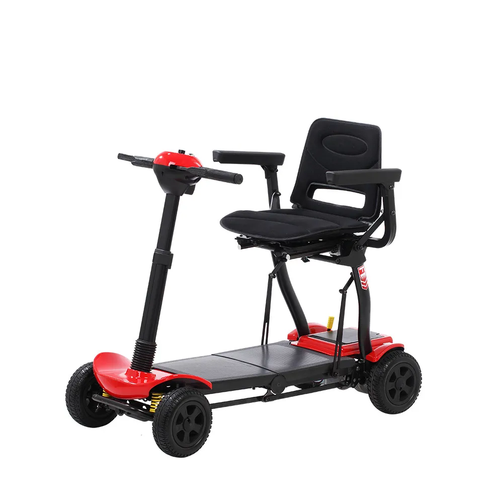 Off Road Mobility Scooter for Sale Enclosed Joystick Advanced 8 Inches Suitcase Disabled Autofold Foldable Outdoor Courser Ce
