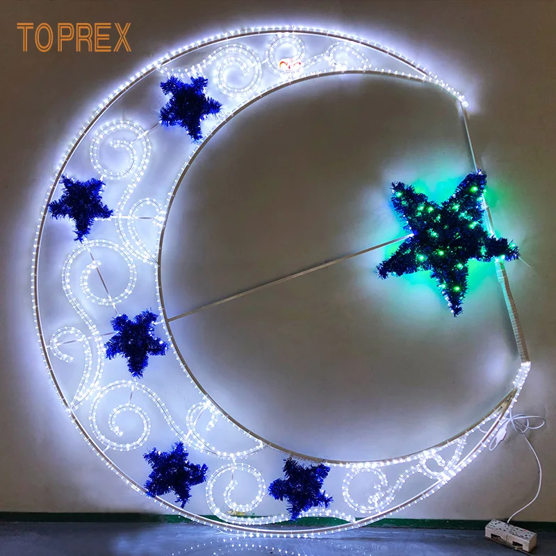 TOPREX Waterproof Outdoor Street 2D National Day Ramadan Decoration ...