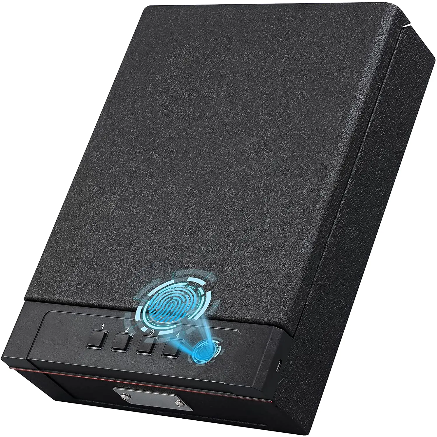 Biometric  Vault Gun Security Fingerprint Keyboard Manual Lock Money Safe Room Size Gun Safe