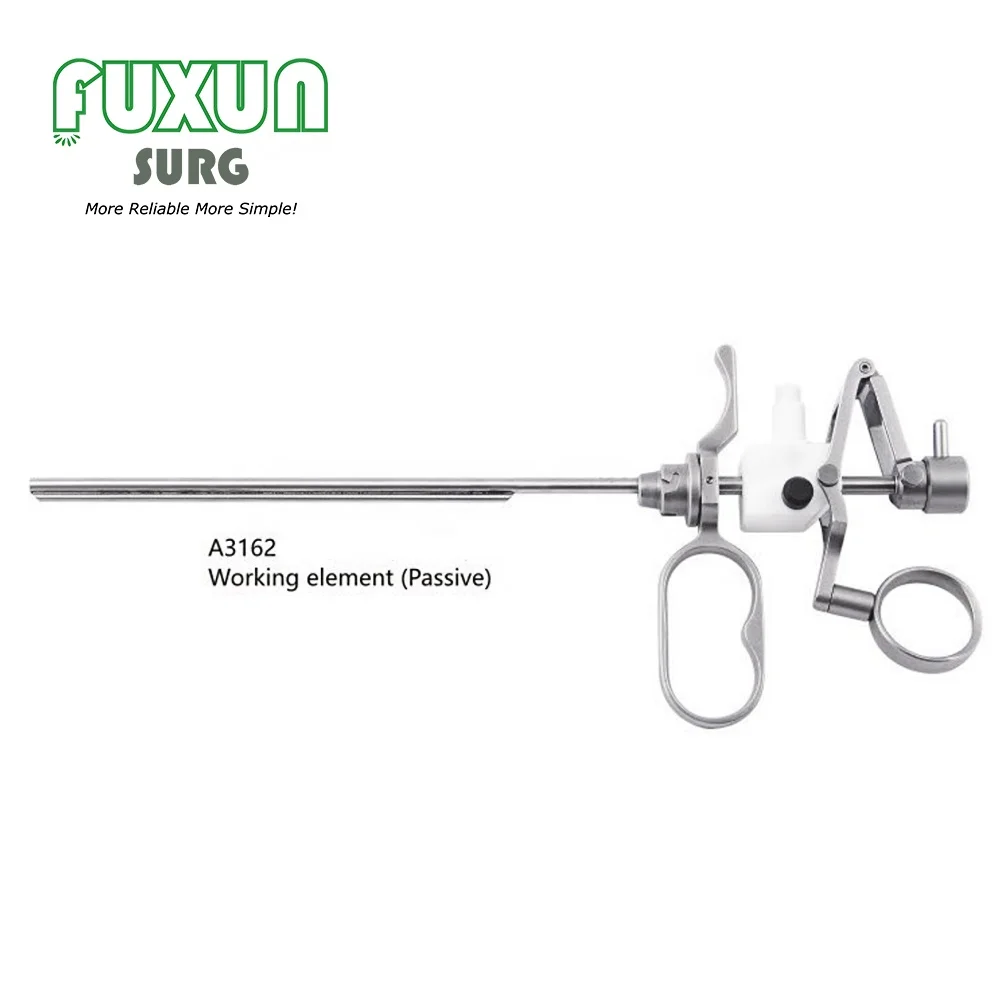 Urology Set for Prostate Tissue Removal Monopolar Electrode TURP Resectoscope Electric Steel Construction Click Type Manual
