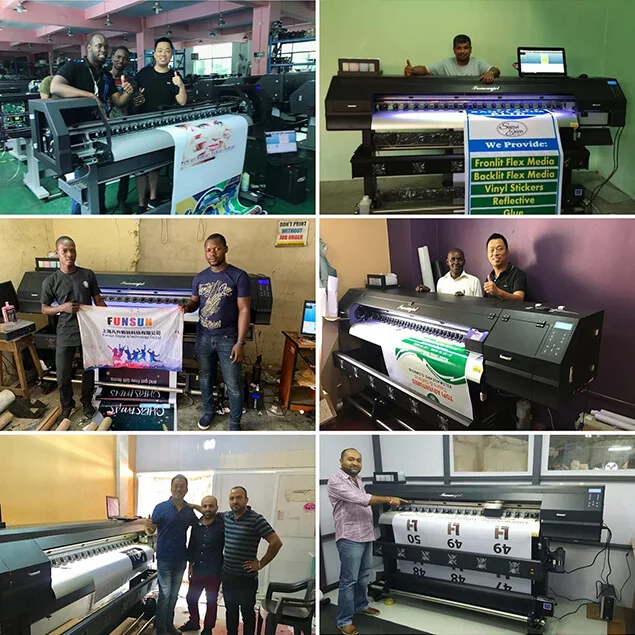 1999 Dollar Funsun Large Format Eco Solvent Digital  Printer  Indoor and Outdoor Canvas Printing Machine
