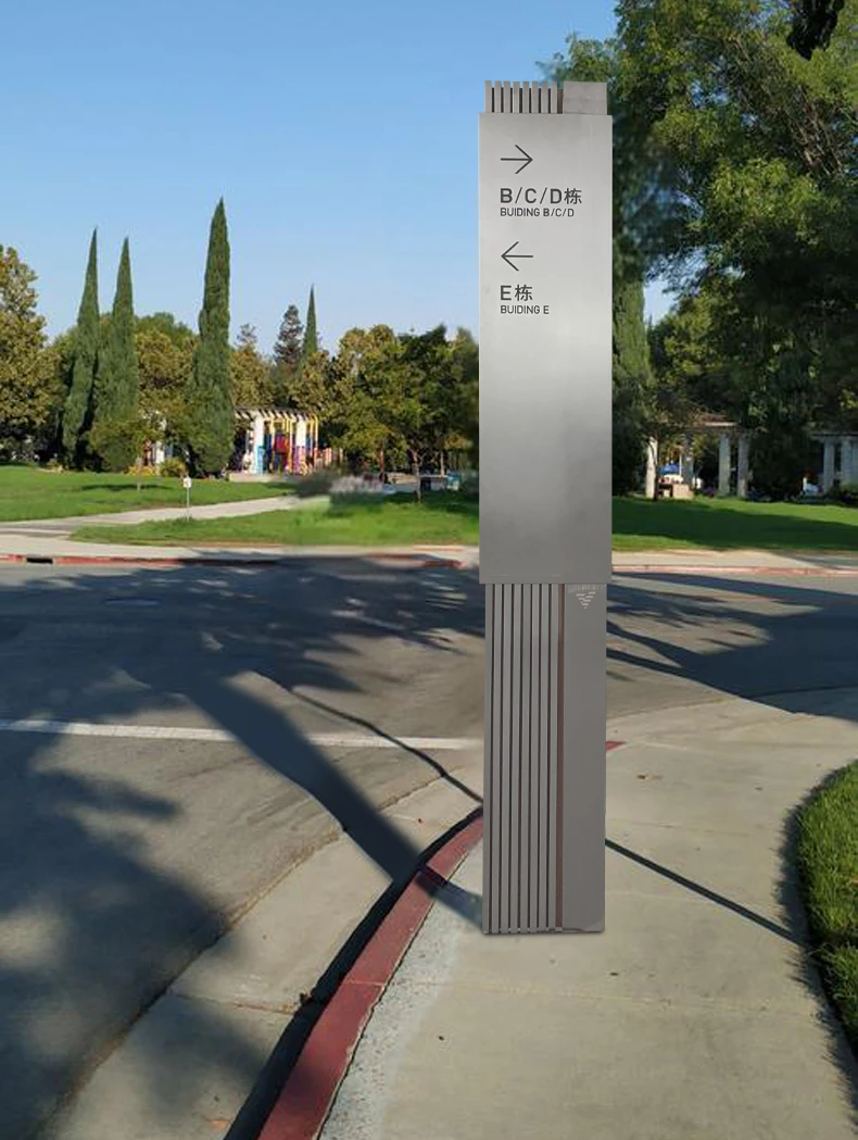 Way Finding Led Customized Advertising Wayfinding Digital Signage Screen Outdoor ...