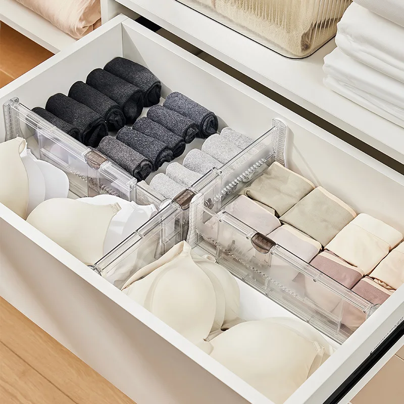 Adjustable Expandable Plastic Partition Separators for Home Organizer ...