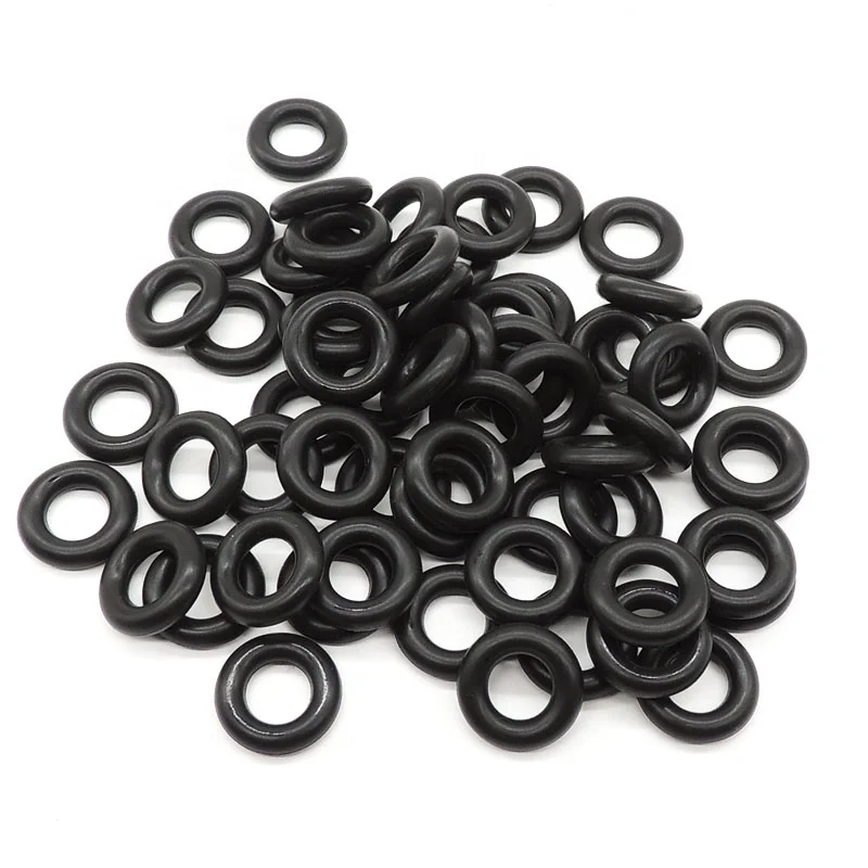 O Rings Inyectores Universal Fuel Injector Repair Kits FKM Rubber O Ring for Bosch ASNU08C 7.52*3.53MM 9250930023