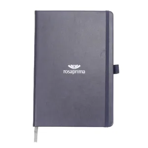 2026 A5 School Office Stationery Budget Planner PU Leather Hardcover 365 Daily Agenda Notebook with Sewing Binding B6 Size