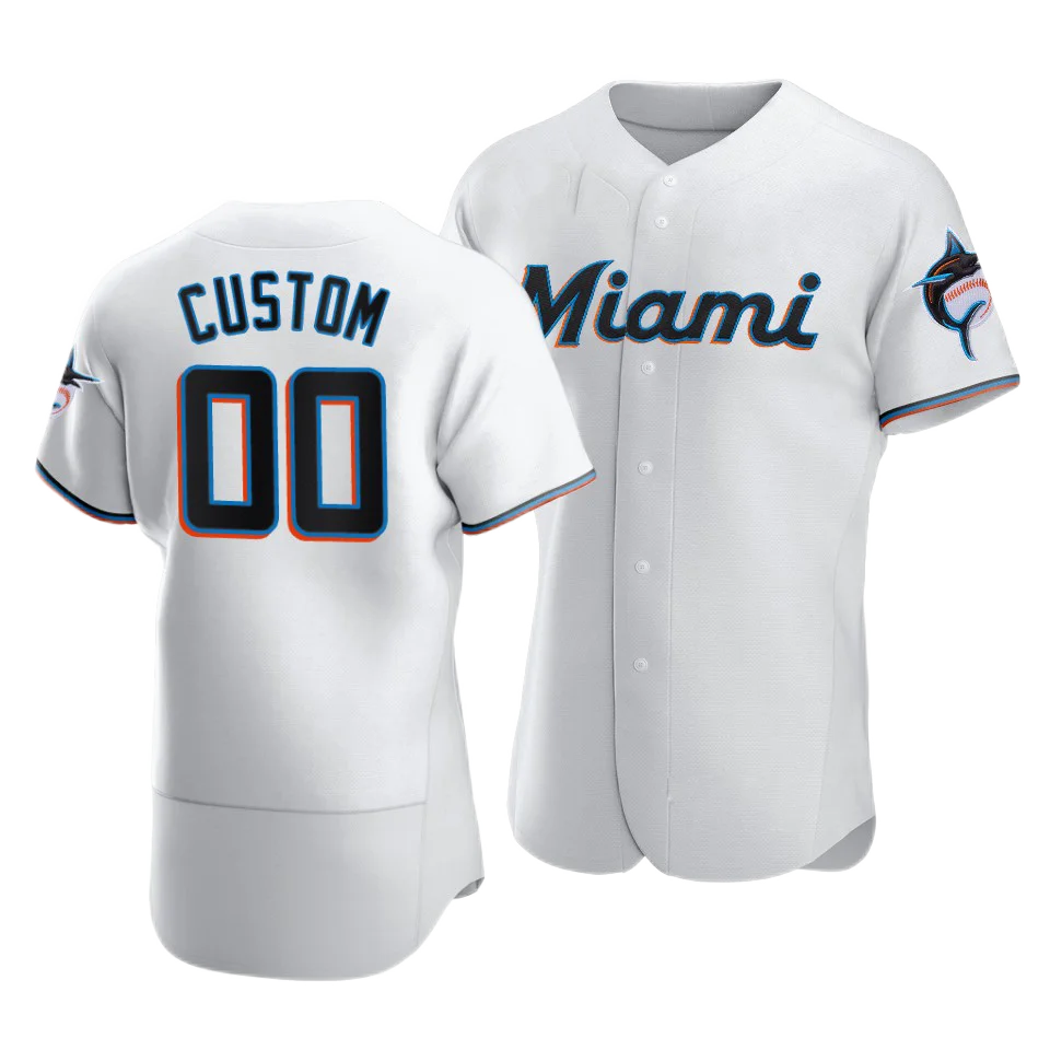 Personalized Miami Marlins Mascot Full Printing Baseball Jersey -  Senprintmart Store
