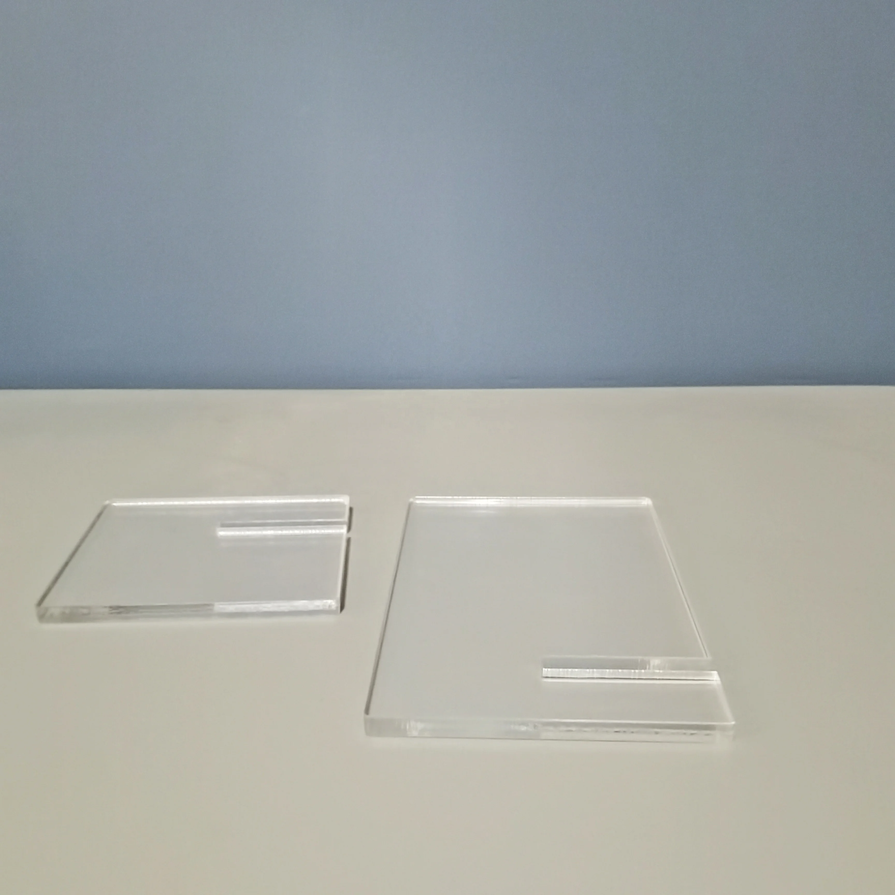Slot Structure Phone Stand Acrylic Cell Phone Holder Laser Cut Plexiglass Desktop Mobile Phone Holders