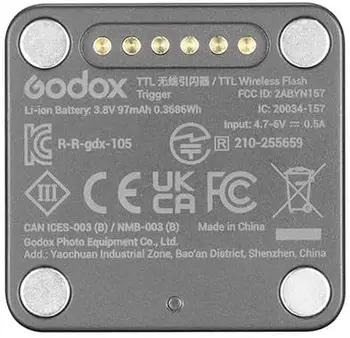 GODOX X5S X5-S Para Cmaras Para Flash De Cmara IT32, Zapata Magnética Y Control De Transmisor De Disparo Inalmbrico detail image