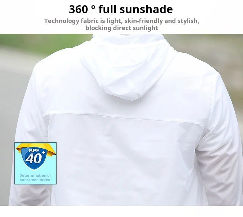 Custom Logo New Sunscreen Clothing Spring/Summer Couples Solid Color Waterproof Anti-fouling Breatha