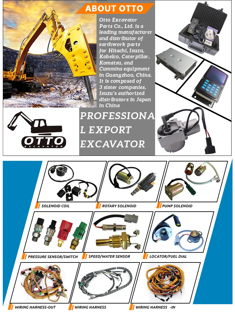 Excavator Spare Parts 4452626 4718274 4645278 zx200 shuttle valve 