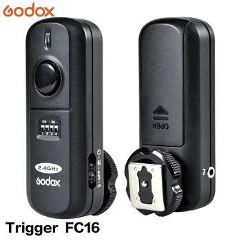 Godox Trigger FC-16 FC16 Kit Channels Wireless Flash Trigger Transmitter + Receiver Set for Canon Nikon Pentax Studio Flash