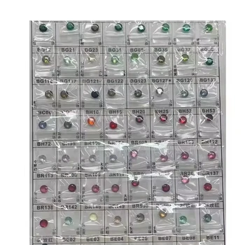 Transparent stained glass, K9 glass crystal, can be made of jewelry, unprocessed semi-precious stones